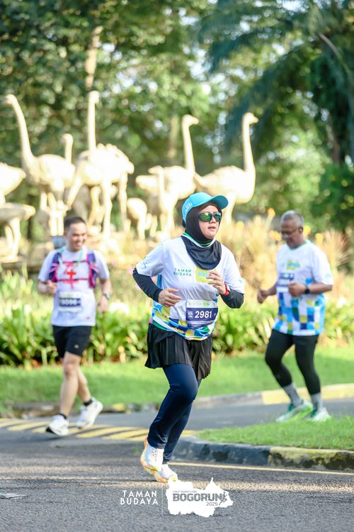 Race photo from Taman Budaya x BOGORUN 2025
