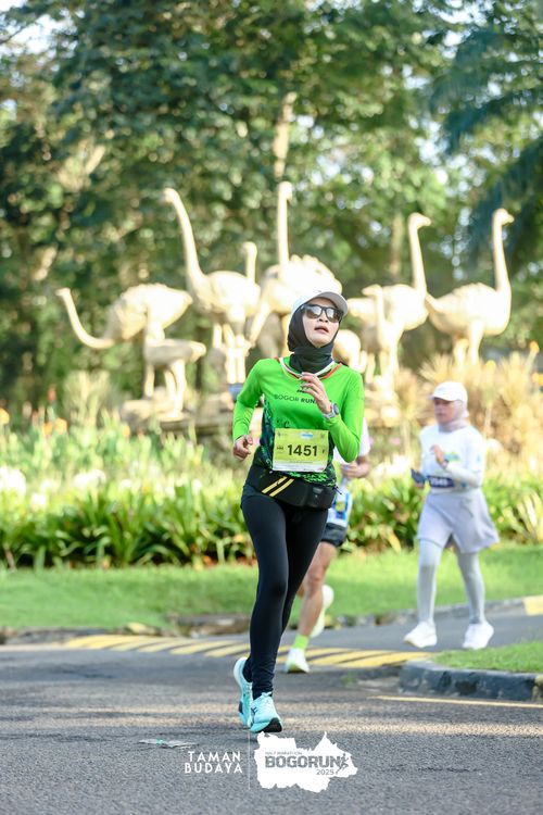Race photo from Taman Budaya x BOGORUN 2025
