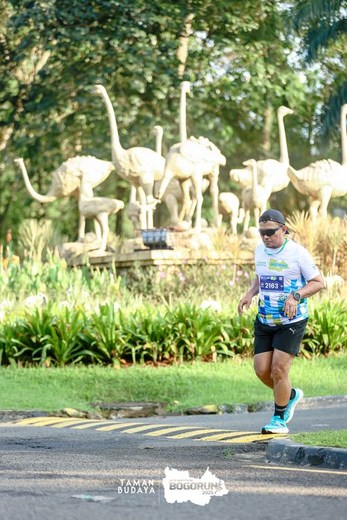 Race photo from Taman Budaya x BOGORUN 2025