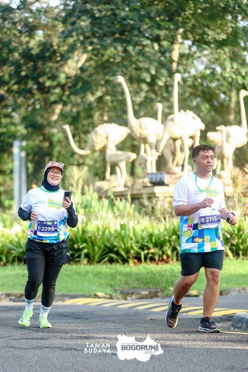 Race photo from Taman Budaya x BOGORUN 2025