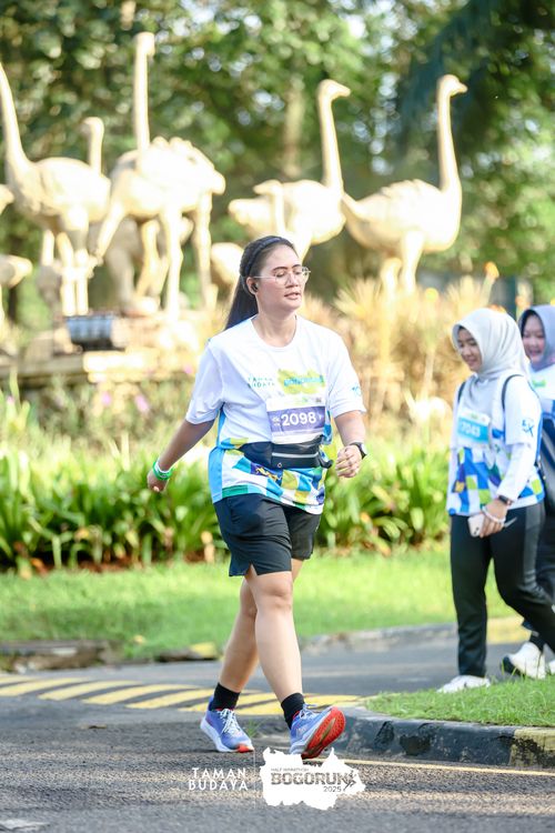 Race photo from Taman Budaya x BOGORUN 2025