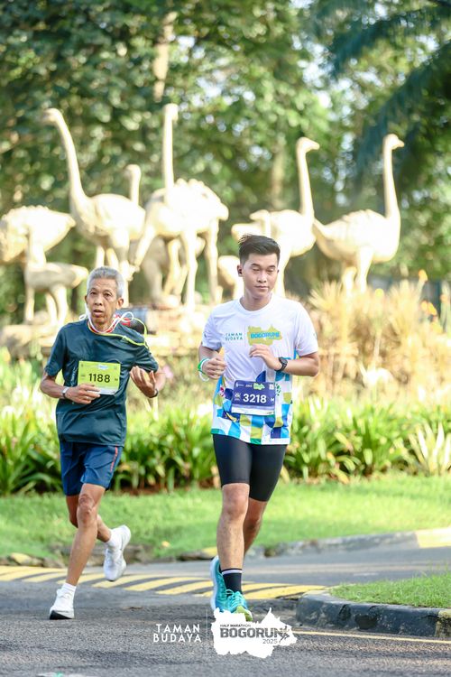 Race photo from Taman Budaya x BOGORUN 2025