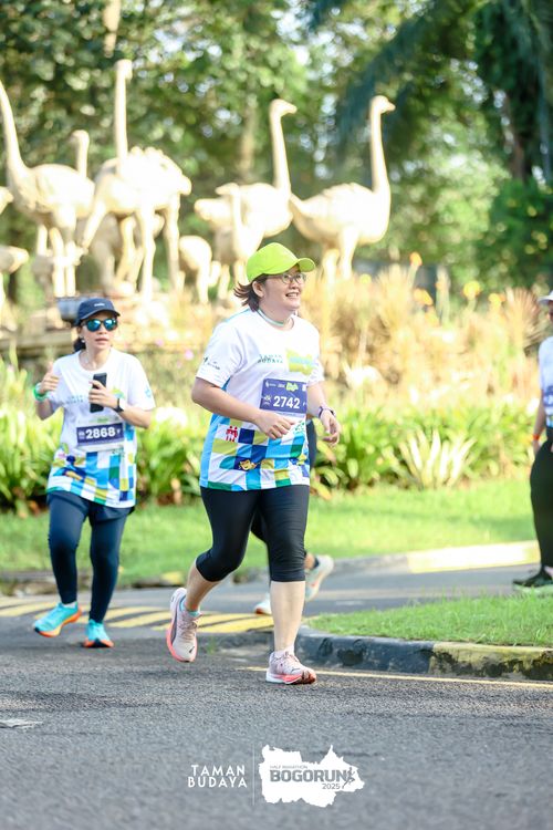 Race photo from Taman Budaya x BOGORUN 2025