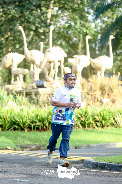 Race photo from Taman Budaya x BOGORUN 2025