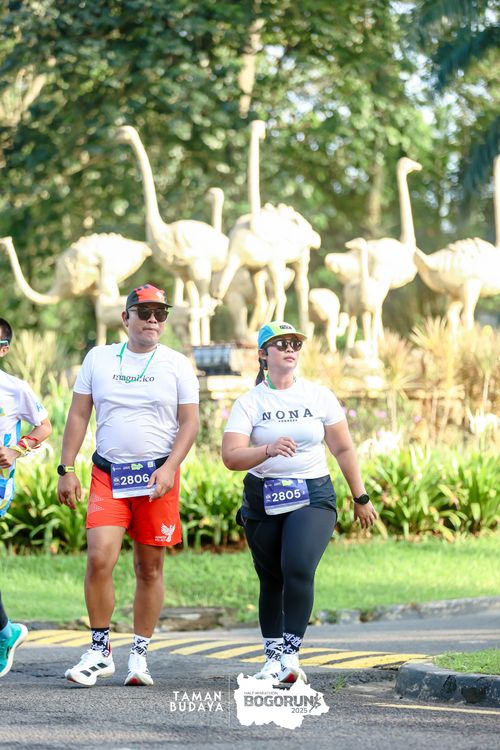 Race photo from Taman Budaya x BOGORUN 2025