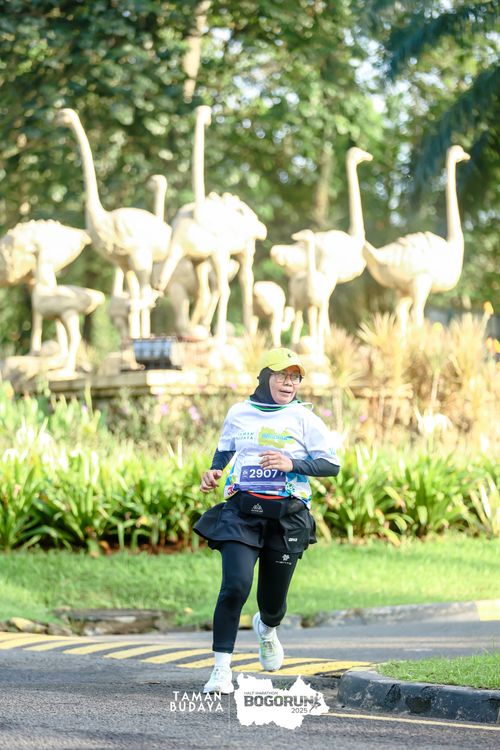 Race photo from Taman Budaya x BOGORUN 2025