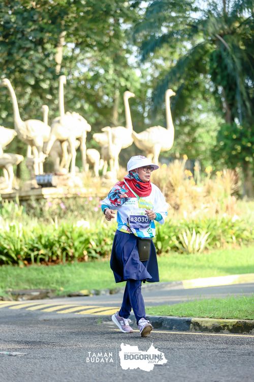 Race photo from Taman Budaya x BOGORUN 2025