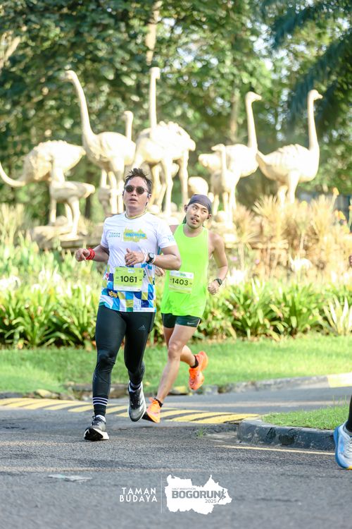 Race photo from Taman Budaya x BOGORUN 2025