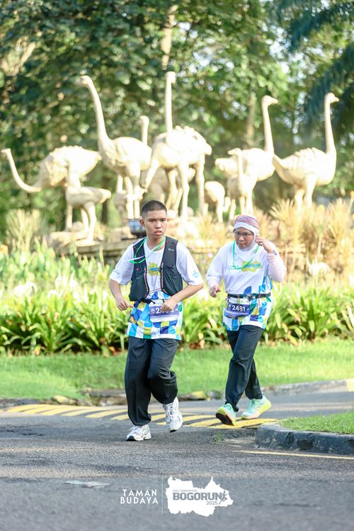 Race photo from Taman Budaya x BOGORUN 2025