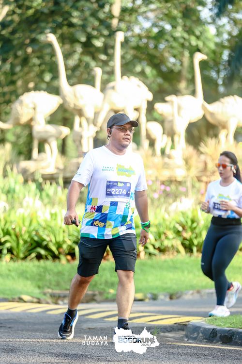 Race photo from Taman Budaya x BOGORUN 2025