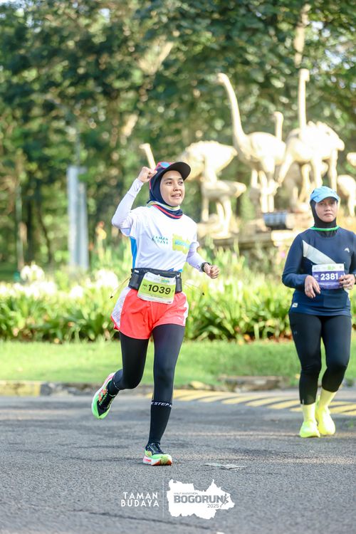 Race photo from Taman Budaya x BOGORUN 2025