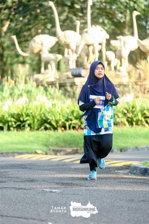 Race photo from Taman Budaya x BOGORUN 2025