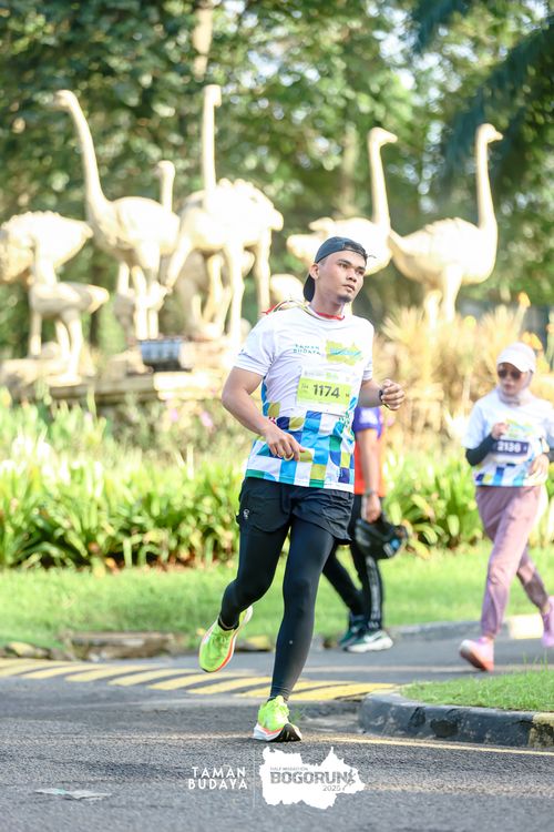 Race photo from Taman Budaya x BOGORUN 2025