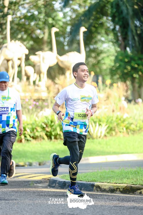 Race photo from Taman Budaya x BOGORUN 2025