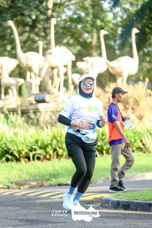 Race photo from Taman Budaya x BOGORUN 2025