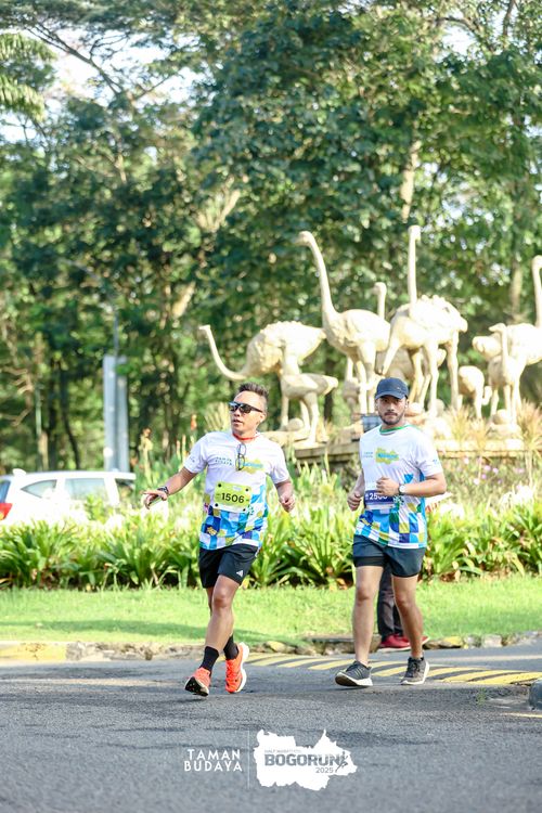 Race photo from Taman Budaya x BOGORUN 2025