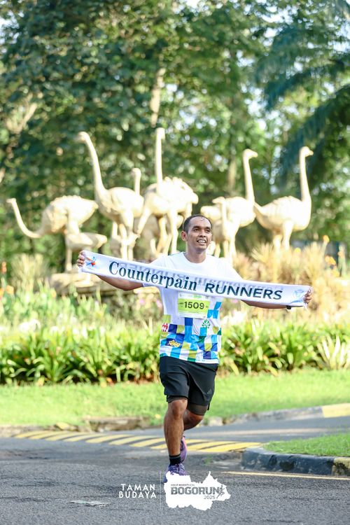 Race photo from Taman Budaya x BOGORUN 2025