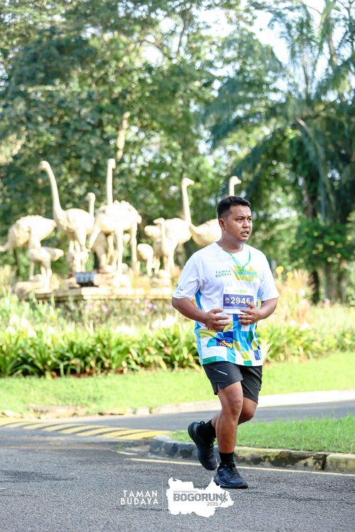 Race photo from Taman Budaya x BOGORUN 2025