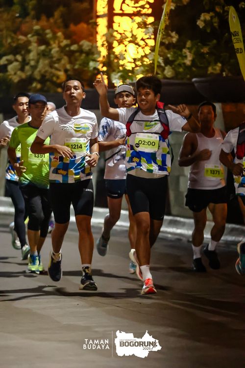 Race photo from Taman Budaya x BOGORUN 2025