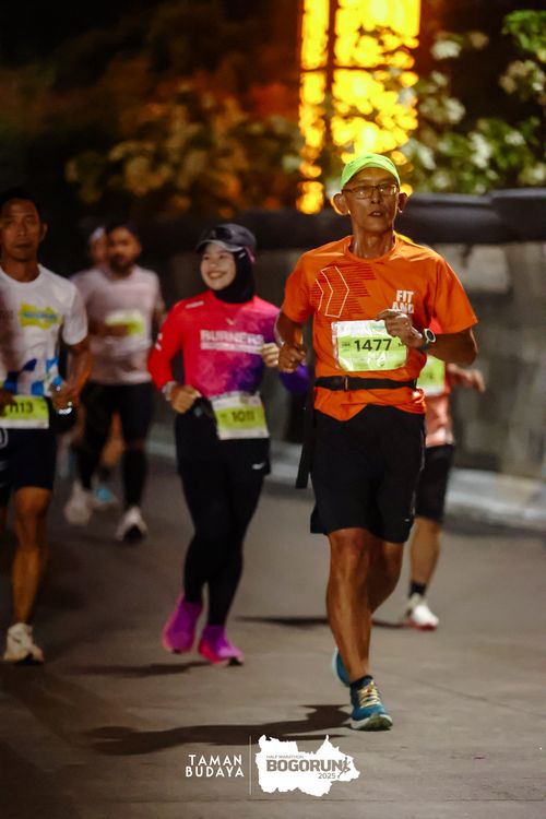 Race photo from Taman Budaya x BOGORUN 2025