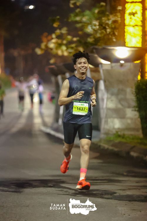 Race photo from Taman Budaya x BOGORUN 2025
