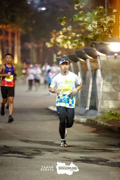 Race photo from Taman Budaya x BOGORUN 2025