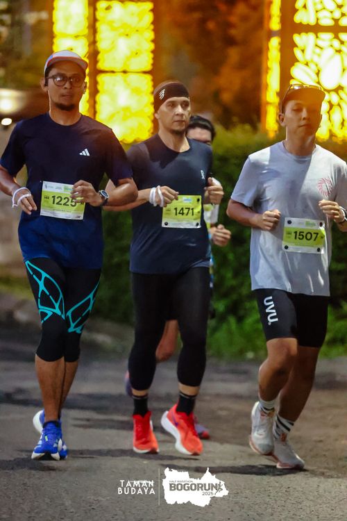 Race photo from Taman Budaya x BOGORUN 2025
