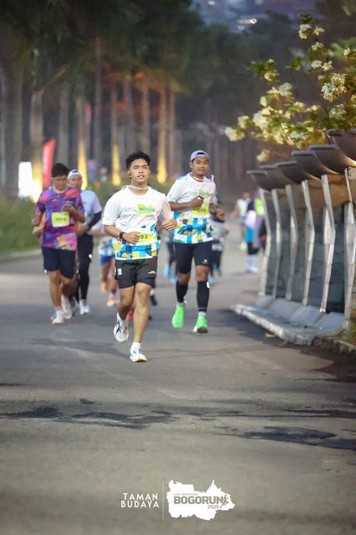 Race photo from Taman Budaya x BOGORUN 2025