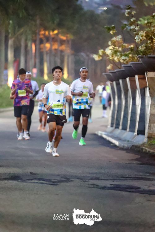 Race photo from Taman Budaya x BOGORUN 2025