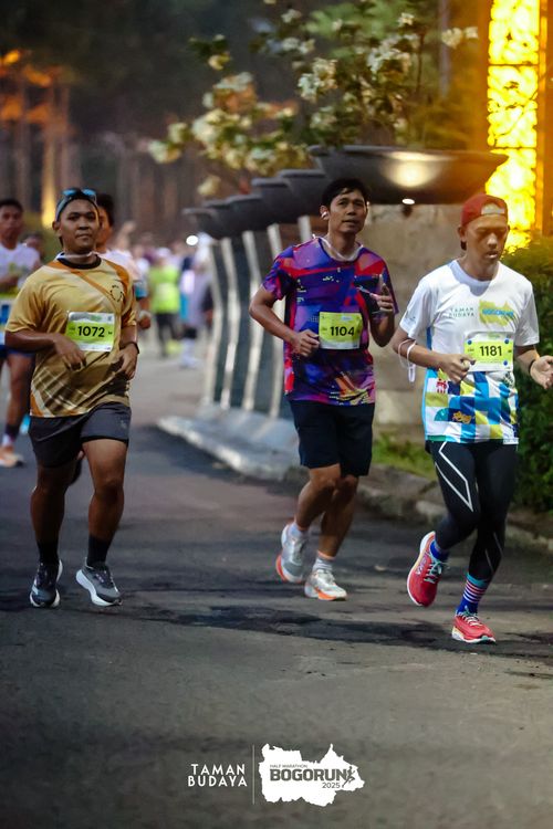 Race photo from Taman Budaya x BOGORUN 2025
