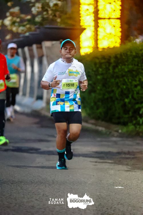 Race photo from Taman Budaya x BOGORUN 2025