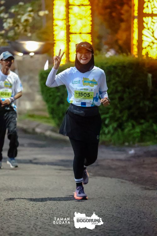 Race photo from Taman Budaya x BOGORUN 2025