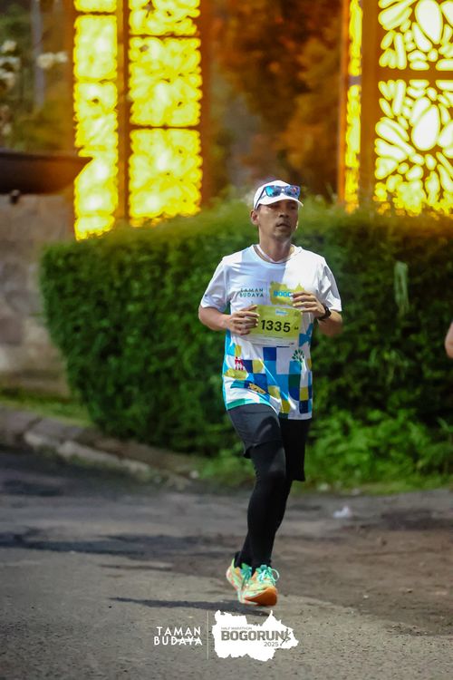 Race photo from Taman Budaya x BOGORUN 2025