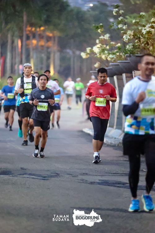 Race photo from Taman Budaya x BOGORUN 2025