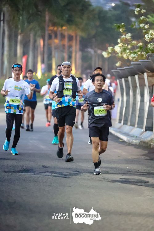 Race photo from Taman Budaya x BOGORUN 2025