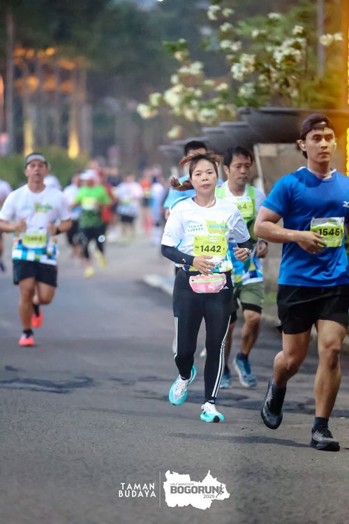 Race photo from Taman Budaya x BOGORUN 2025