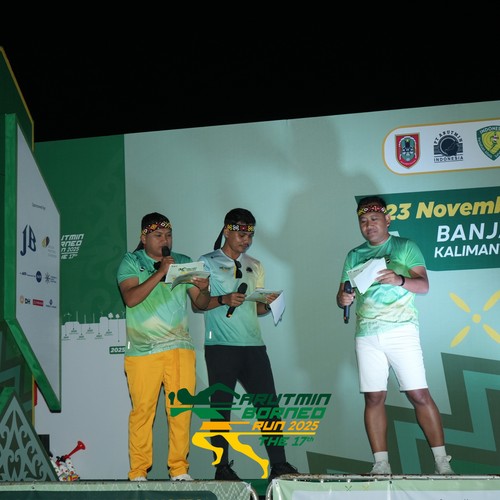 Race photo from ARUTMIN BORNEO RUN 2025