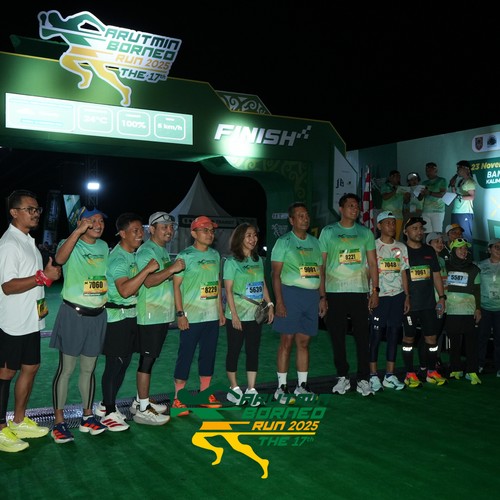 Race photo from ARUTMIN BORNEO RUN 2025