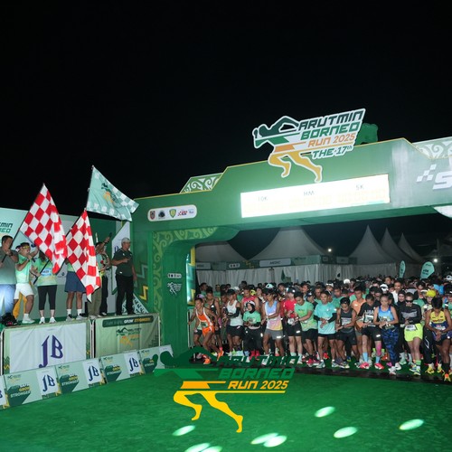 Race photo from ARUTMIN BORNEO RUN 2025