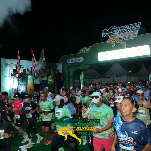 Race photo from ARUTMIN BORNEO RUN 2025