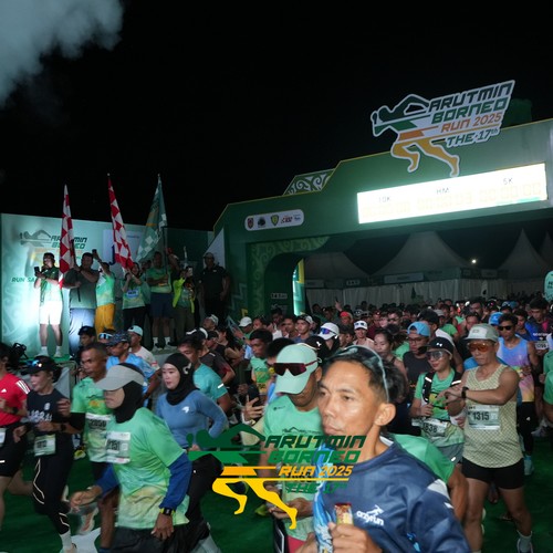 Race photo from ARUTMIN BORNEO RUN 2025