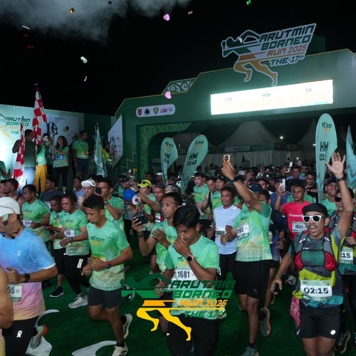 Race photo from ARUTMIN BORNEO RUN 2025