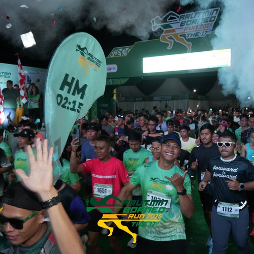 Race photo from ARUTMIN BORNEO RUN 2025