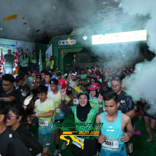 Race photo from ARUTMIN BORNEO RUN 2025
