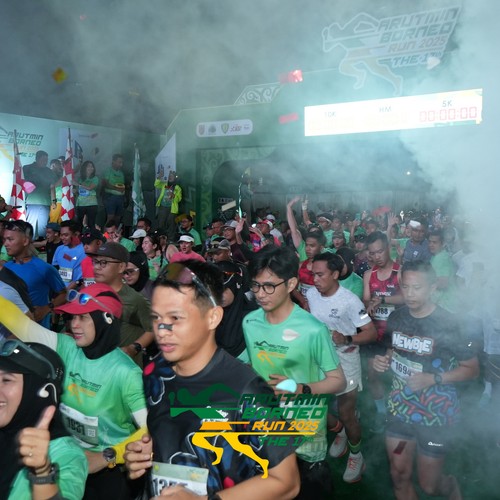Race photo from ARUTMIN BORNEO RUN 2025
