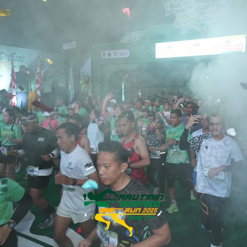 Race photo from ARUTMIN BORNEO RUN 2025