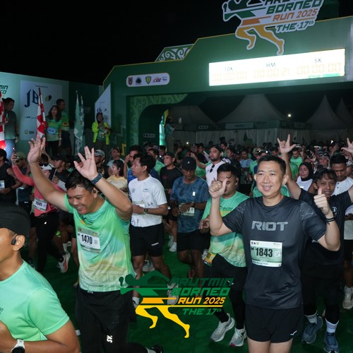 Race photo from ARUTMIN BORNEO RUN 2025
