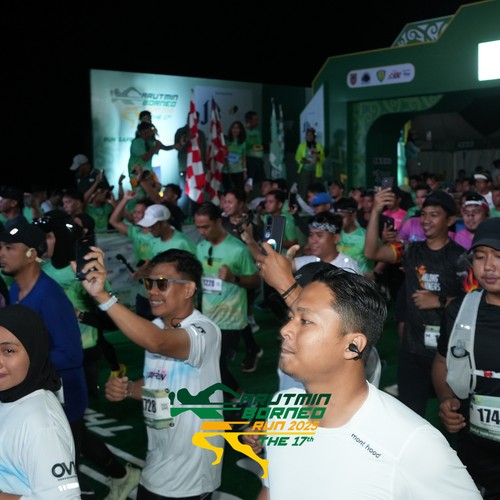 Race photo from ARUTMIN BORNEO RUN 2025