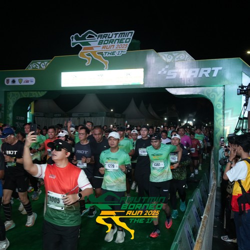 Race photo from ARUTMIN BORNEO RUN 2025
