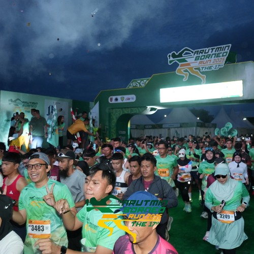 Race photo from ARUTMIN BORNEO RUN 2025